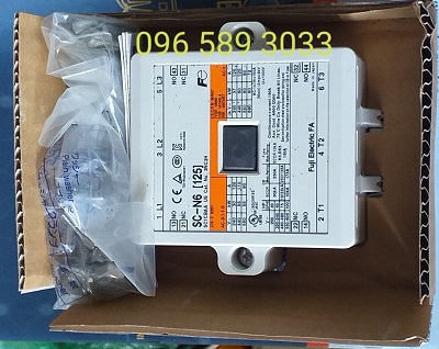 CONTACTOR SC-N6 125 A FUJI